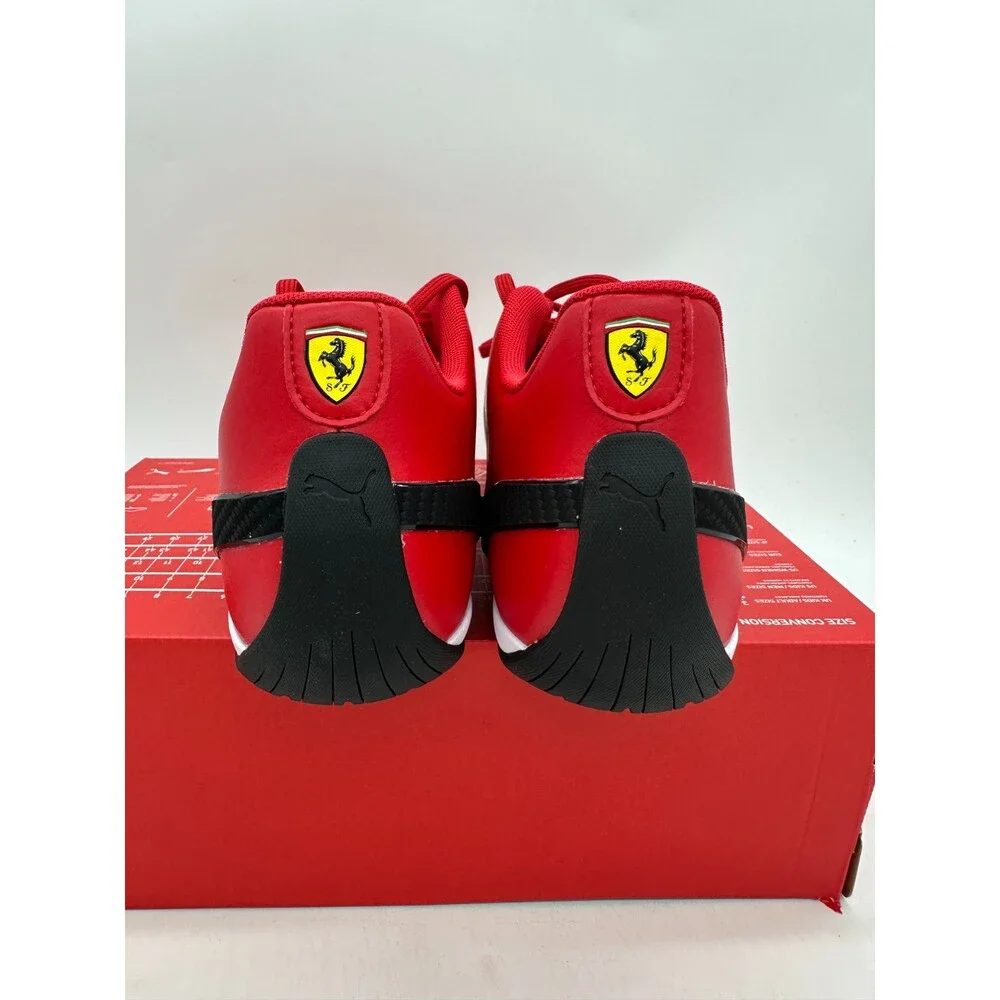 Puma Ferrari Carbon Cat Men's Size 13 Red White Athletic Shoes 307546 06